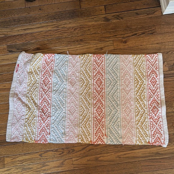 Rachel Zoe Multi colored Bath Mat Geometric Design - Picture 3 of 3